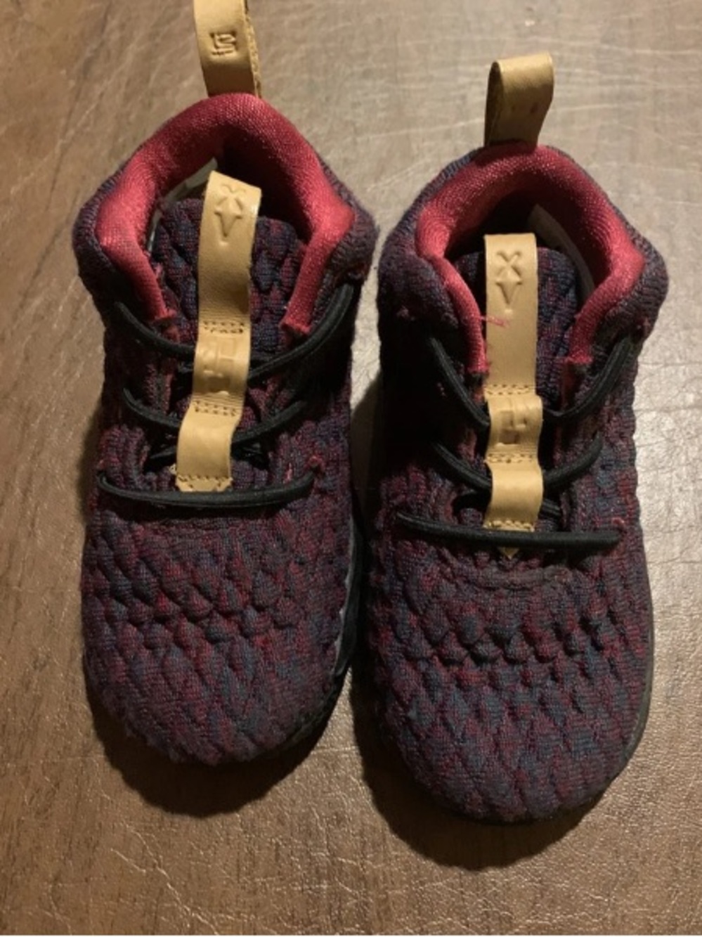 NIKE Lebron 15 "New Heights" Mid Shoes - Toddler Size 7C - 922809 300